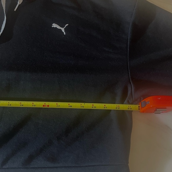 Puma Women's Size XL Black Hoodie Sweater Long Sleeve Casual Activewear - Picture 6 of 9